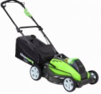 lawn mower Greenworks 2500107 G-MAX 40V 45 cm 4-in-1 Photo and description